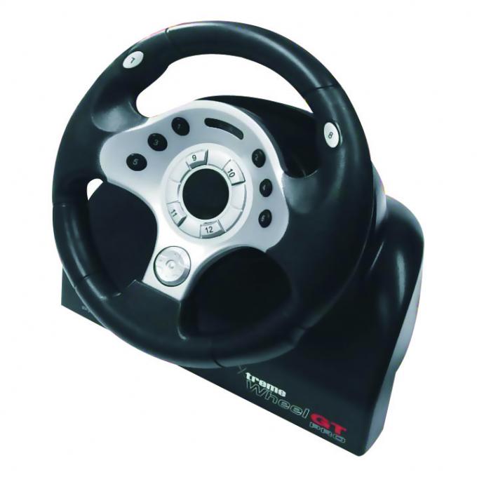 Programmable Wired Racing Force Feedback Steering Wheel With Vibration