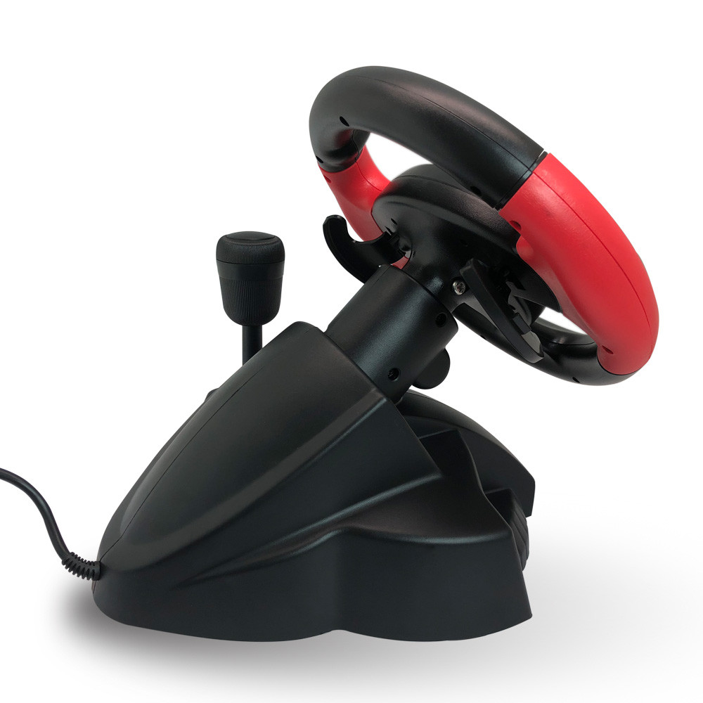 Vibration P3 / P2 Steering Wheel And Pedals With 180 Degree Rotation Angle