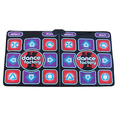 Red USB Game Duet Plug And Play Dance Mat / Pad , Thickness 8mm