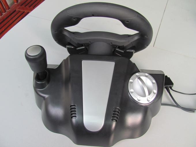USB 2 Axis 12 Button V5 PC Game Racing Wheel With 270 Degree Steering Angle