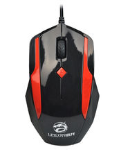 Blue LED Computer Gaming Mouse , Wired 4 Button Gaming Mouse