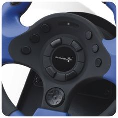 Double Vibration Feedback Driving Game Steering Wheel Compatible Window 98 / Me