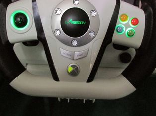 Adjustable USB PC Xbox Steering Wheel And Pedals With Automatic Centering System