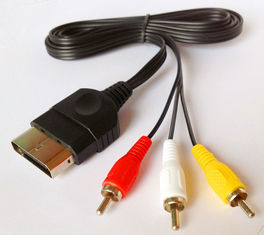 Xbox AV Audio and Video Game Cables with gold plating 1.8M length