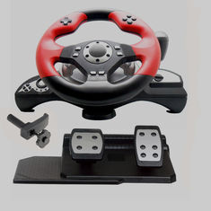 Foot Pedal Video Game Steering Wheel Dual Vibration 2 Meter Cable For PC PC360 P2 P3