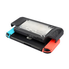 Hard case protector for Nintendo Switch with cards holder and stand