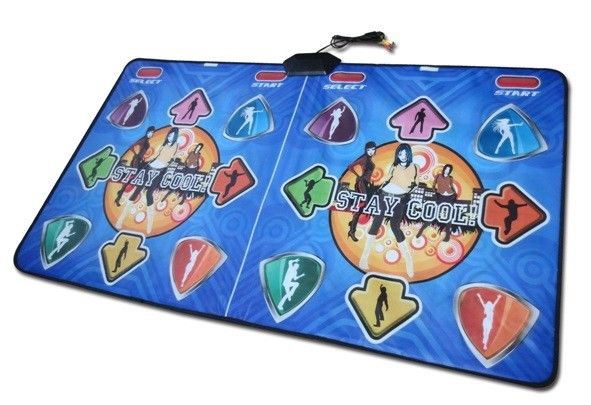 Fashion Music Plug And Play Dance Mat / Dance Carpet For Yoga