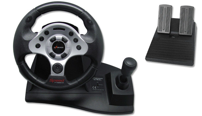 High Precision Force Feedback Steering Wheel Double Vibration Racing Wheel