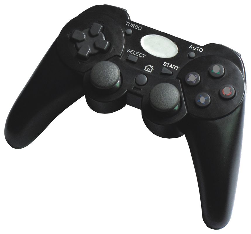 ABS 2.4G Sixaxis Wireless USB Game Controller Double Vibration Feedback For Vedio game